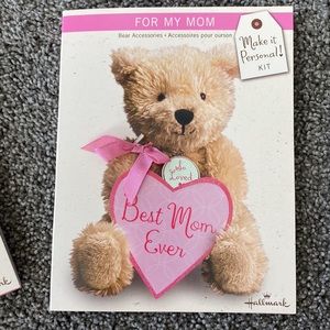 3 Best Mom Ever Bear accessory kit
